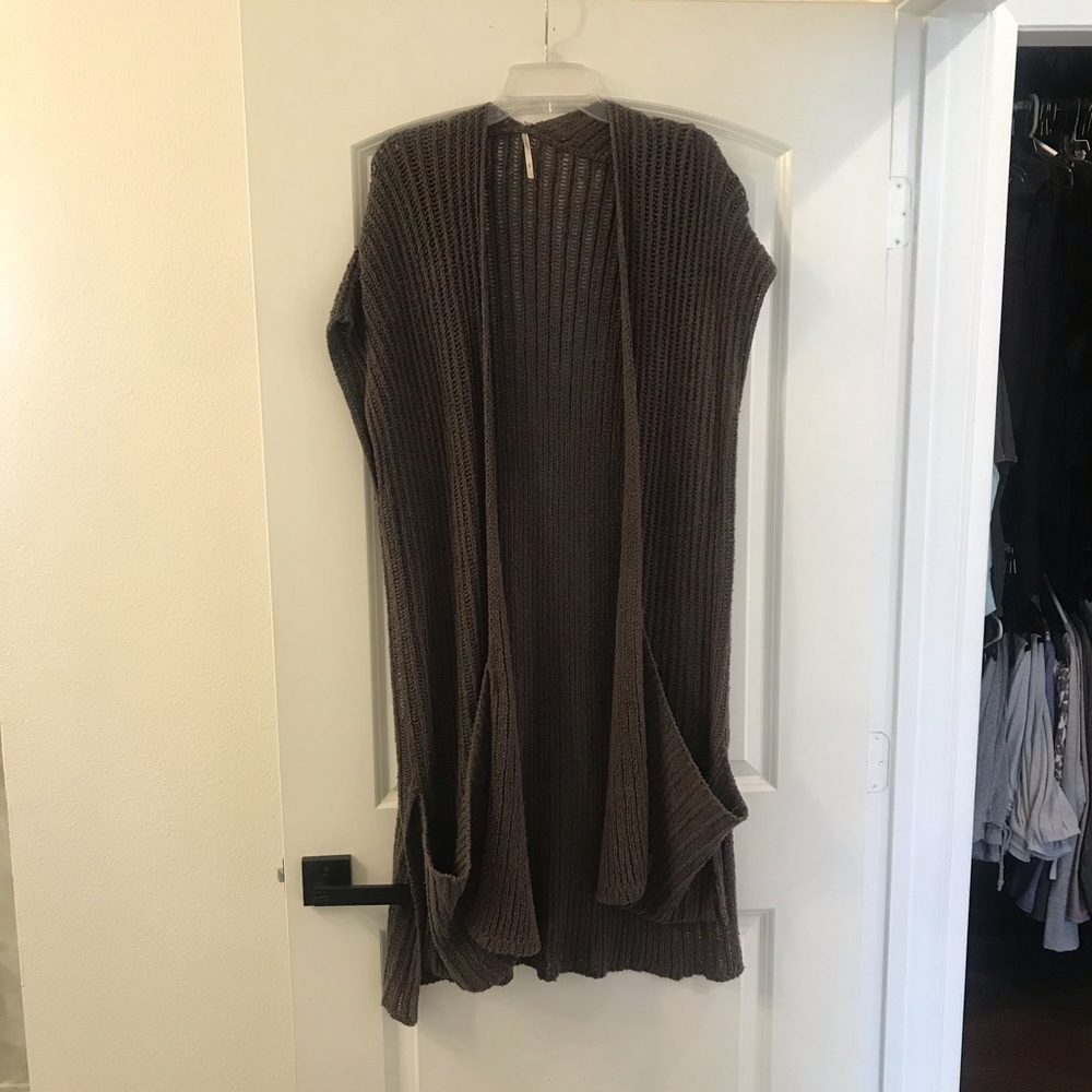 Free people beach cardigan